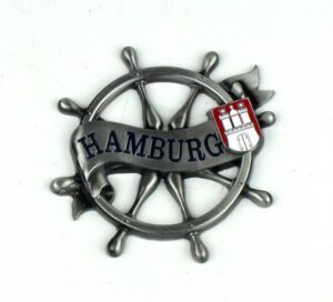 Hamburg Magnet in Steuerradform